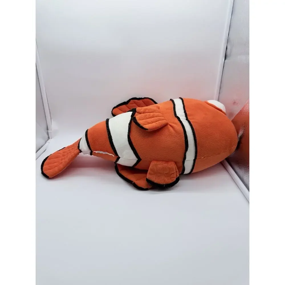 Disney Pixar Finding Dory Nemo Clown Fish Plush Toy Stuffed Animal 20'' No Tag